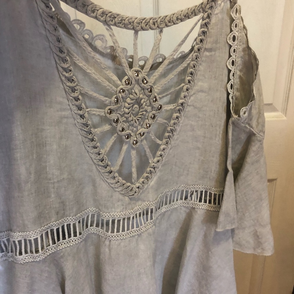 Italian Handmade Linen Dress